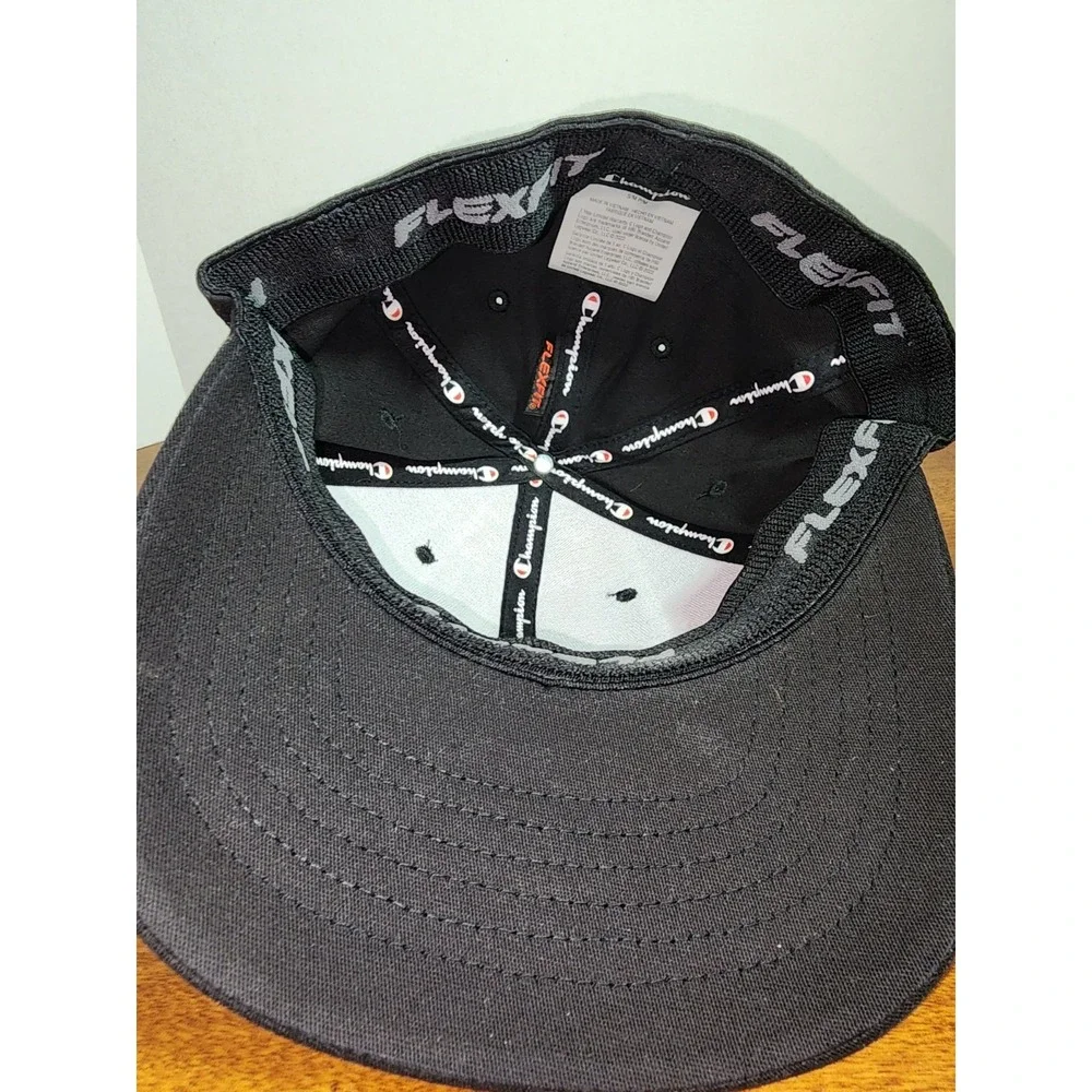 Champion Kids‎ Black Hat Youth Flexfit S/M EUC